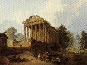 The Maison Carree at Nimes ROBERT, Hubert